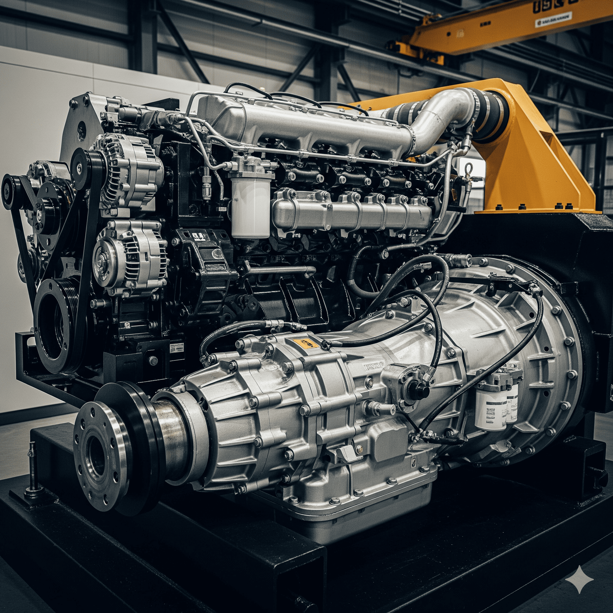 ENGINE AND TRANMISSION